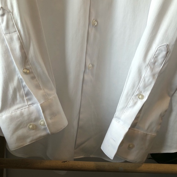 SALE VAN HEUSEN Men’s White Shirt SZ 17 XL - Picture 6 of 7
